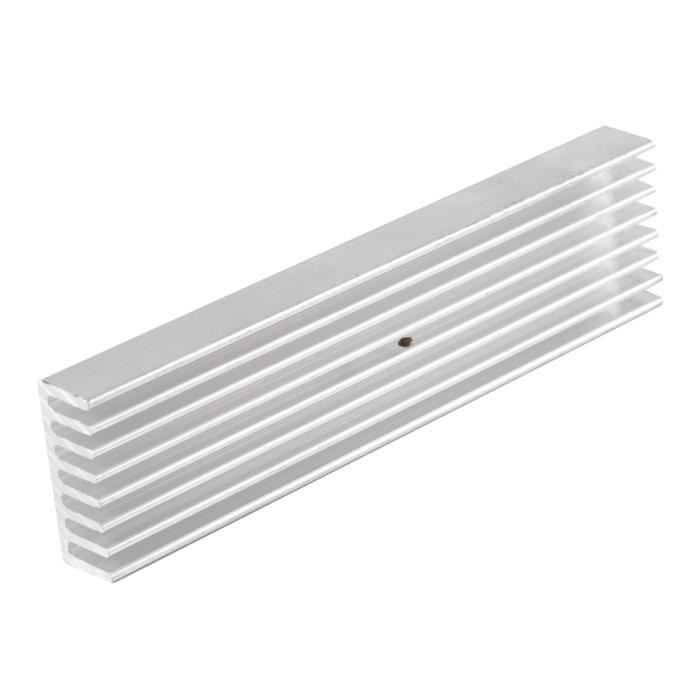 Dissipateur Thermique Aluminium 100x100x18mm - Refroidissement Électronique - Occasion