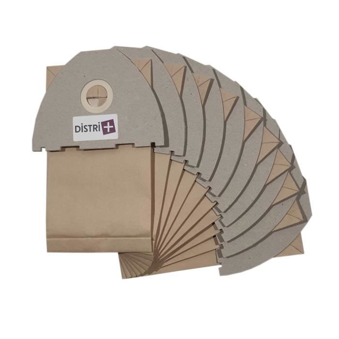 Sac aspirateur Electrolux UZ964 Pochette de 10 sacs papier Compatible avec plusieurs modèles Mixte