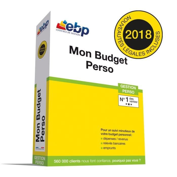 Ebp Mon Budget Perso - Derniere Version - Cdiscount Informatique