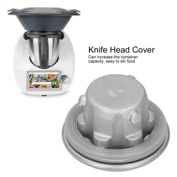 Mixcover - Support Pour Couvercle Et Aide Au Raclage - Compatible Avec Le Thermomix De Vorwerk - TM6 TM5 TM31 - Support Anti-gouttes
