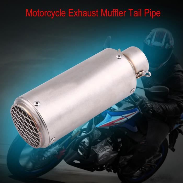 Bouchon Silencieux Échappement Moto/Quad - Rouge | Protection Lavage | 2-4 Temps