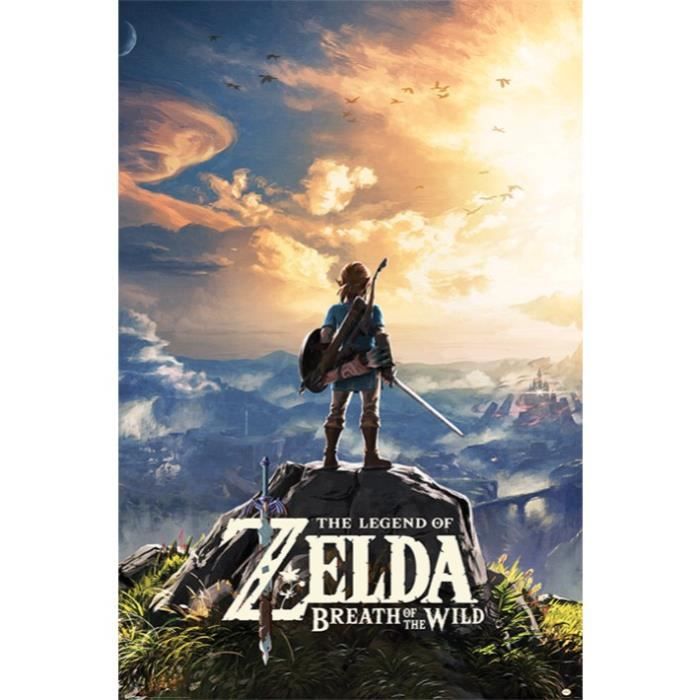 Affiche Maxi The Legend Of Zelda Breath of the Wild