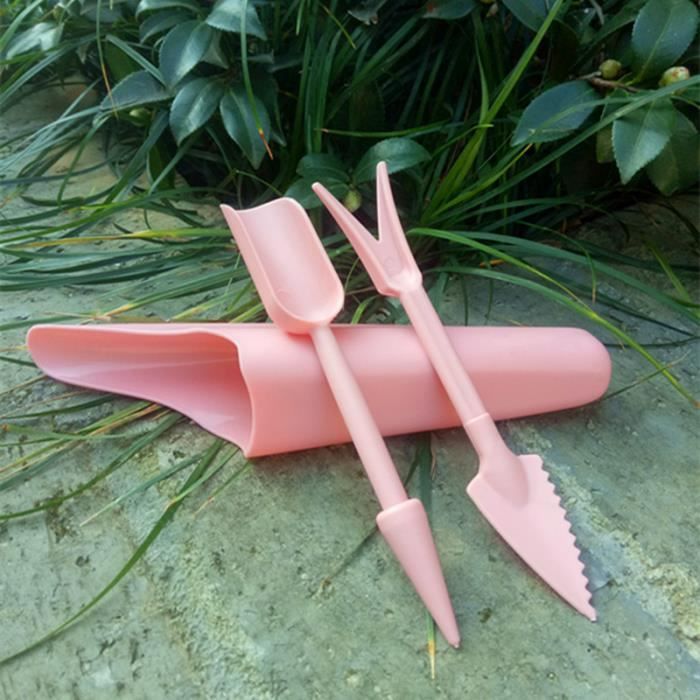 Pelle De Jardinage Miniature Rose Hemobllo - Outil Idéal Pour Succulentes, Plantes Et Potager