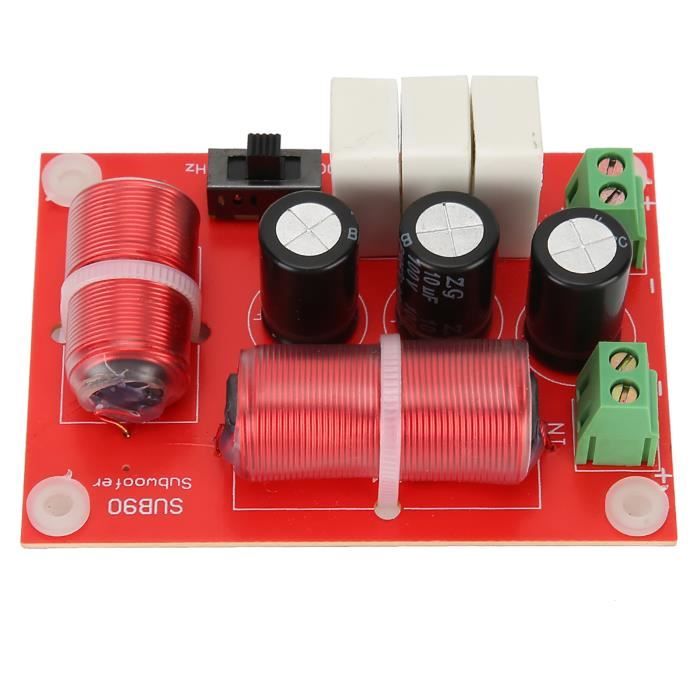 Socobeta Filtre Crossover Audio 2 Voies - Module DIY Haut-Parleur - Pour Tweeters Et Woofers - Lot De 2