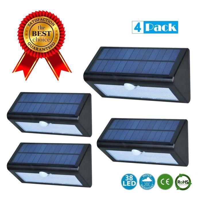 Lot De 8 Lampes Solaires De Jardin - LED Blanc Chaud - IP65 Étanche - Auto-Allumage Crépusculaire - Sans Fil