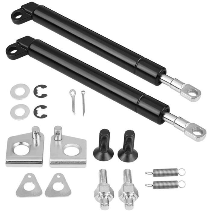 Paire De Vérins De Hayon Coffre Pour Nissan Qashqai II (J11) 2013-2019 – Gaz De Qualité Anti-Corrosion, Ouverture Assistée Facile