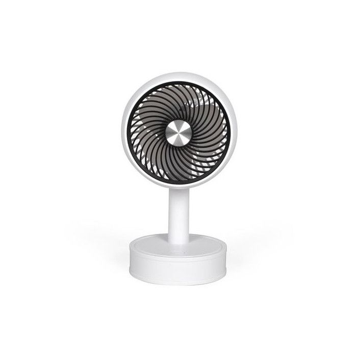Mini ventilateur de bureau rechargeable Livoo TEA310W Blanc - Livoo