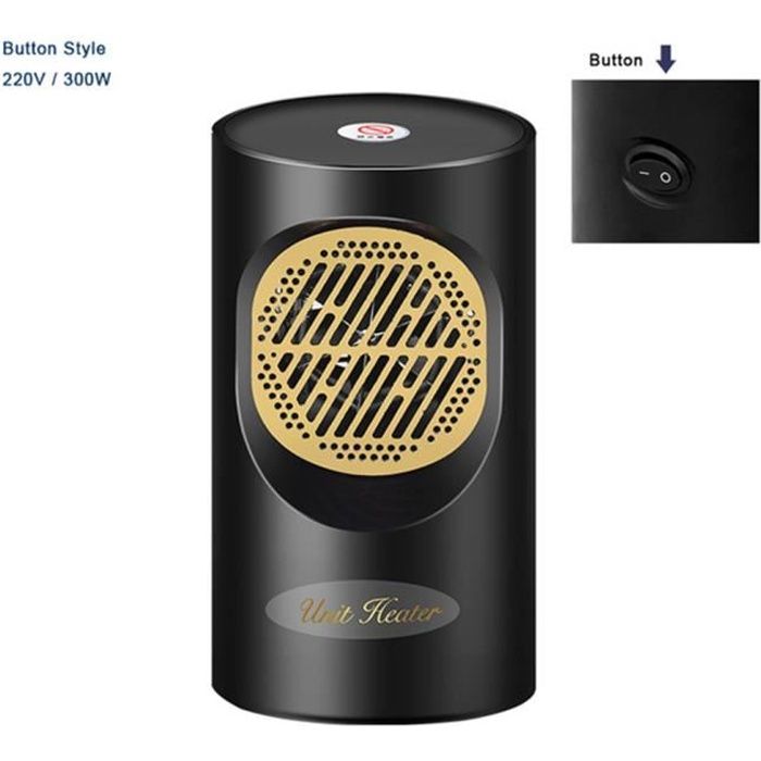 Radiateur Electrique Portable 300w Chauffage Basse Consommation