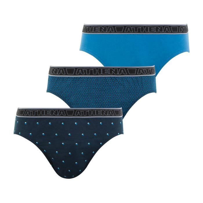 Lot de 3 slips taille basse homme Tonic