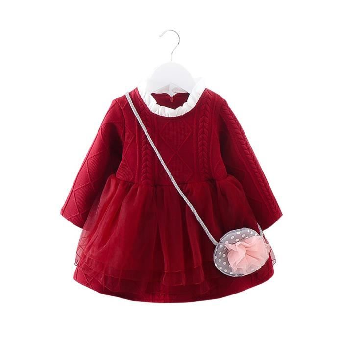 Robe Robe De Bebe Fille Satchel Belle Jolie Robe A La Mode Petite Fille Rose Wll90314002rd80 Younege Rouge Achat Vente Robe Cdiscount Une petite robe à coudre pour la garde robe estivale. cdiscount com