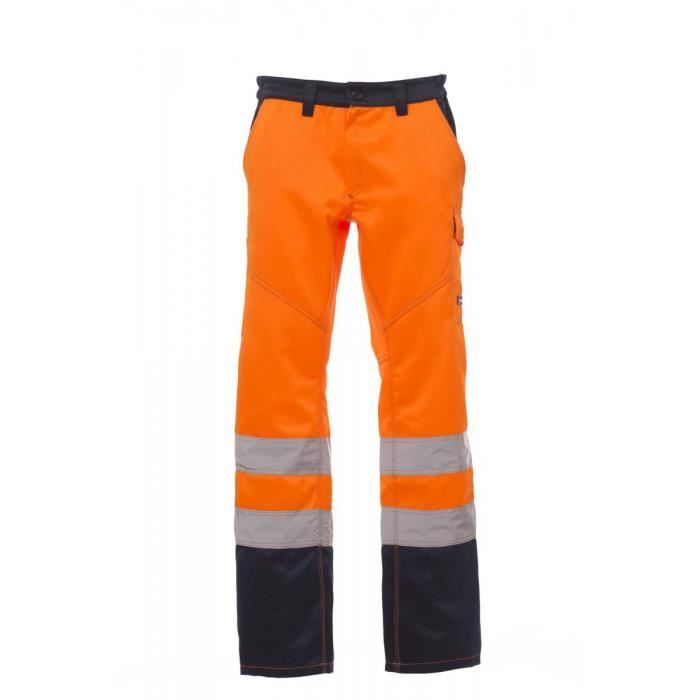 Pantalon Payper Charter/winter - orange/bleu marine