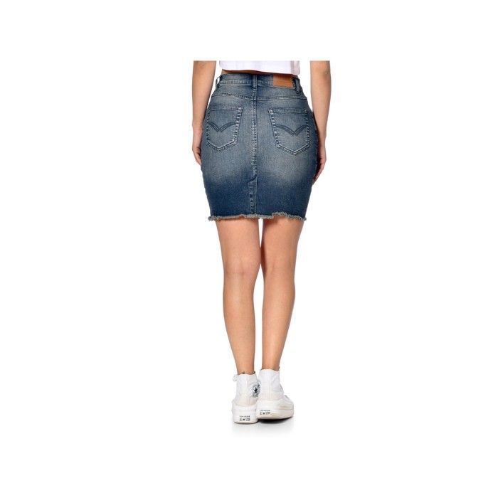 Jupe En Jean KANABEACH 100% Coton - Taille 2 - Bleu - Excellent état