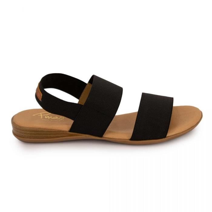 Sandale elastique noir on sale