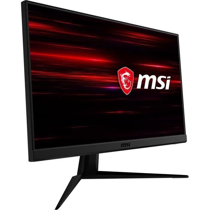 Ecran Pc Gamer Msi Optix G241 23 8 Fhd Dalle Ips 1ms 144hz Displayport Hdmi Freesync Cdiscount Informatique