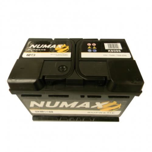 Batterie de démarrage Numax Supreme L3 XS096 12V 75Ah / 750A