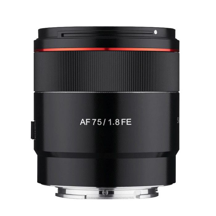 Objectif Samyang AF 75mm F1.8 - Sony FE - Focale fixe - Ouverture F/1.8 - Bokeh 9 lames - Compact léger