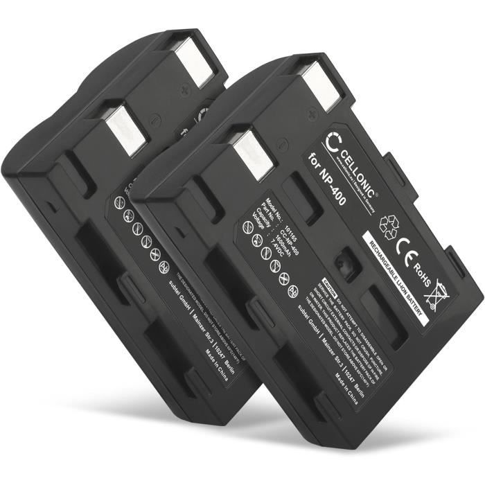 2x Batterie NP-200 per Minolta Dimage X, Xi, Xg, Xt, Xt BIZ