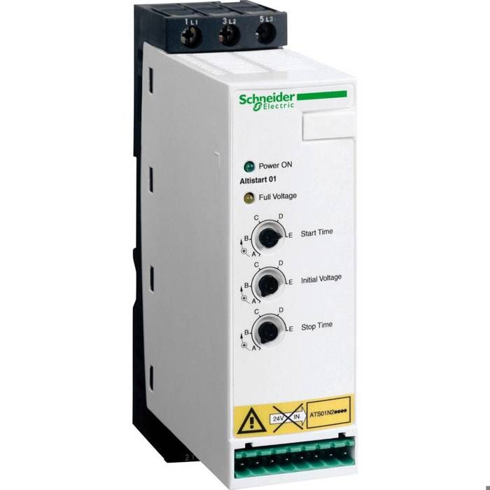 Démarreur progressif Schneider Electric ATS01N222QN Puissance moteur à 400 V 11 kW 380 V 1 pc(s)