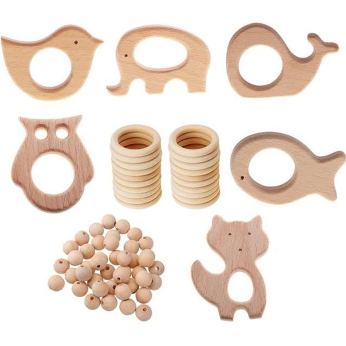 76 Pcs Bois Anneau De Dentition Bebe Bois Sucette Clip Pendentif Bois Organique Montessori Jouet 8409 Cdiscount Puericulture Eveil Bebe 76 Pcs Bois Anneau De Dentition Bebe Bois Sucette Clip Pendentif Bois Organique Montessori Jouet 8409 Cdiscount Puericulture Eveil Bebe