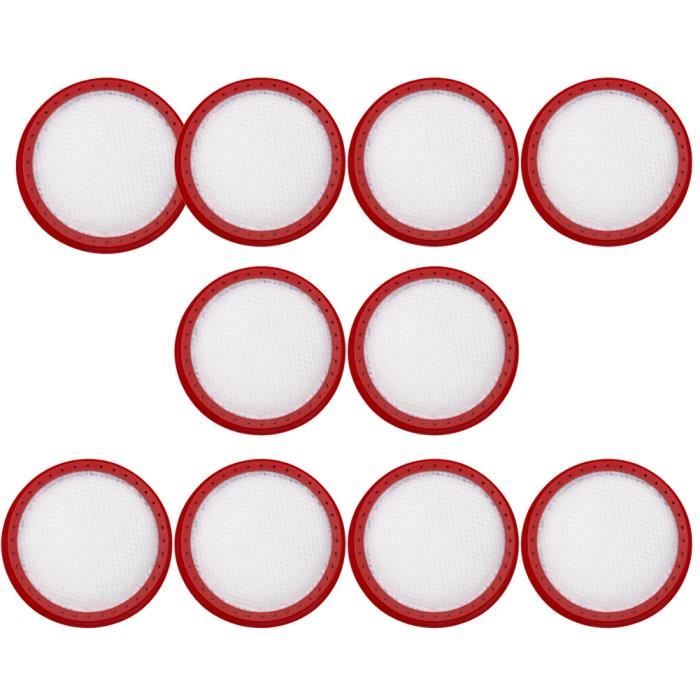 Lot De 10 Filtres à Air Pour Compresseur - Dimensions 58x24 Mm (ouverture 40mm) - Pour Compresseurs à Piston
