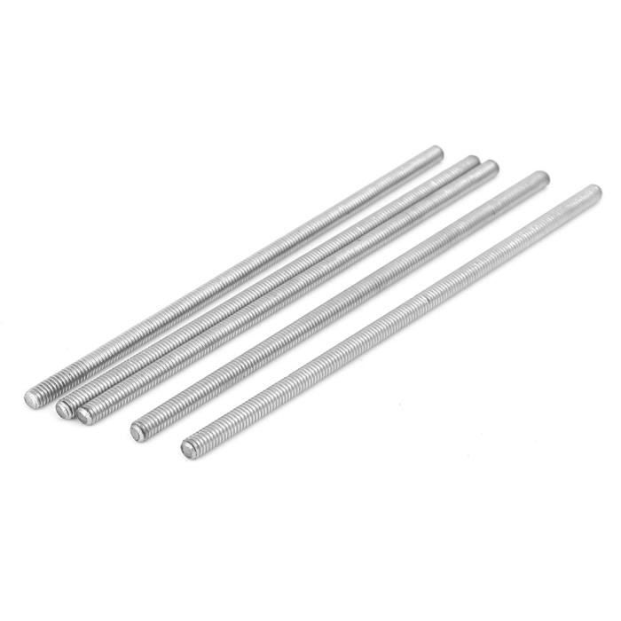 Unique Bargains M6 x 100mm 304 en Acier Inoxydable Entièrement