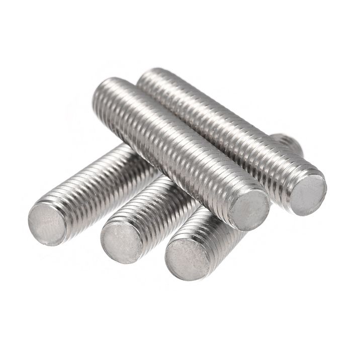 Produktbild von 15x Gewindestange M8 X 80mm – Vollgewinde Aus Edelstahl 304, Rechtsgewinde, Rostfrei – Für Montage & Befestigung
