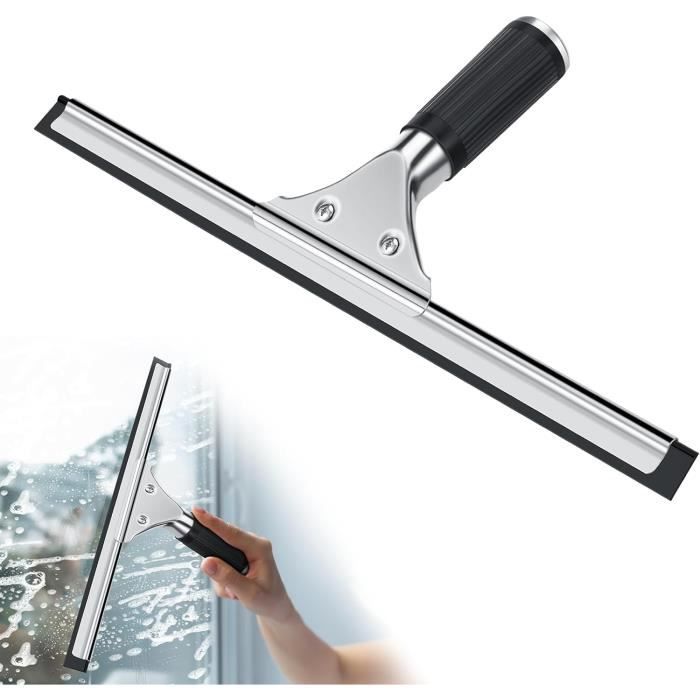 Nettoyant Vitres Professionnel Avec Brosse Microfibre Largeur 35 Cm Raclette Vitre Pour Douche Salle De Bain Voiture Vitres 92893081