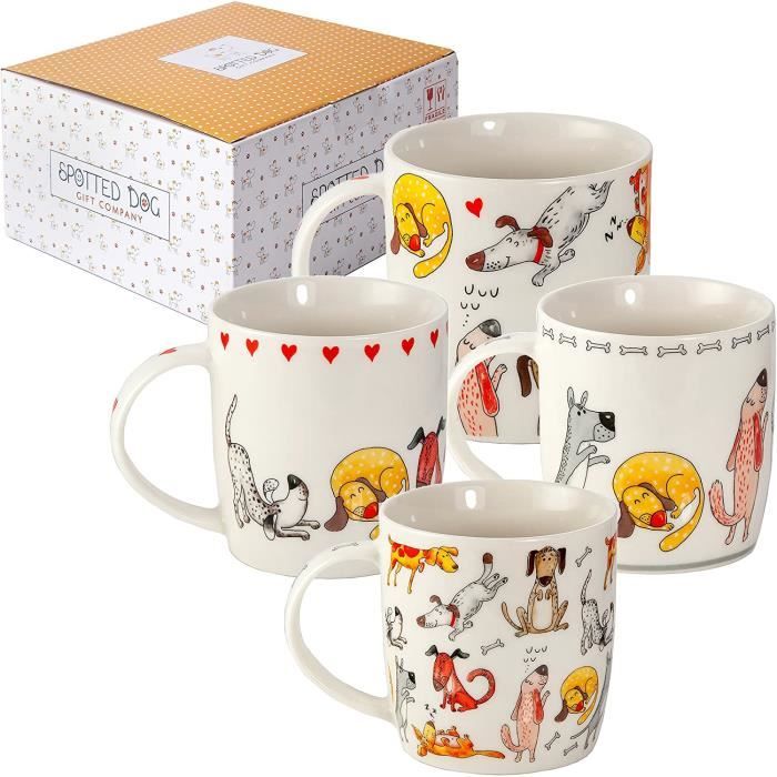 SPOTTED DOG GIFT COMPANY - Tazas de café - tazas de desayuno con motivo SPOTTED DOG GIFT COMPANY - Tazas de café - tazas de desayuno con motivo