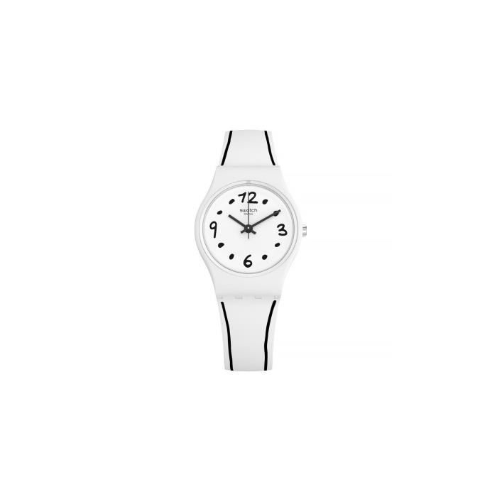 SWATCH OROLOGIO LADY BLACK BORDER 25MM LW162 Achat vente