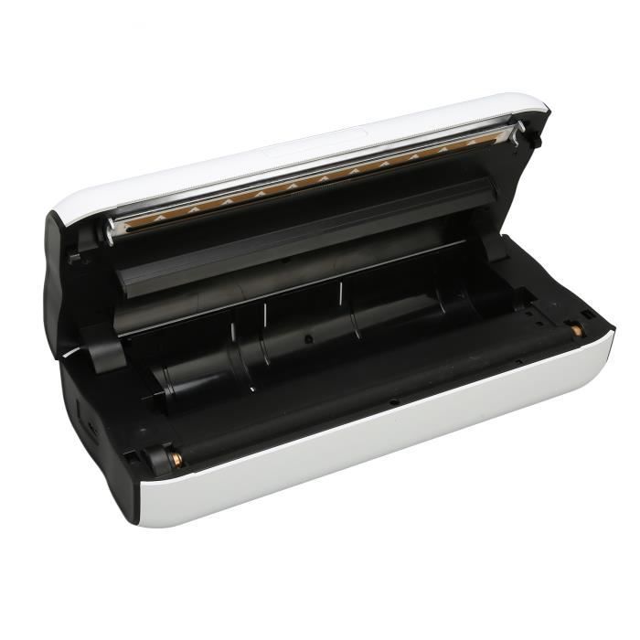 TMISHION Imprimante portable Imprimante thermique Portable 216mm A4 papier sans fil Bluetooth imprimante thermique pour bureau
