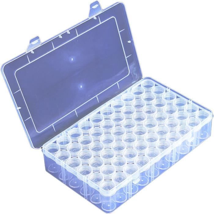 Lot De 5 Boîtes Cryobox Polypropylène 100 Grilles - Rangement Cryogénique 141x154x55 Mm -196°C à 121°C