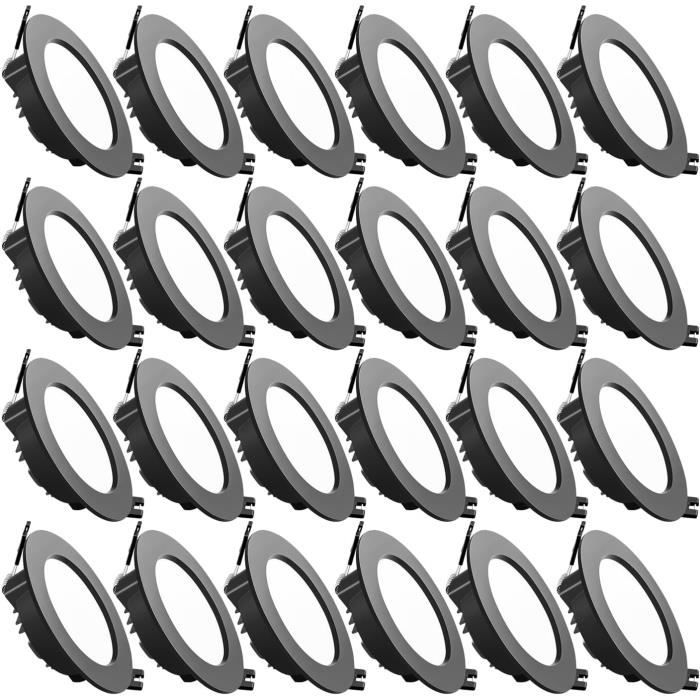 Panneau LED Encastrable Ultra-plat Rond Ou Carré - 3W à 18W - IP20 - Alimentation 85-265V