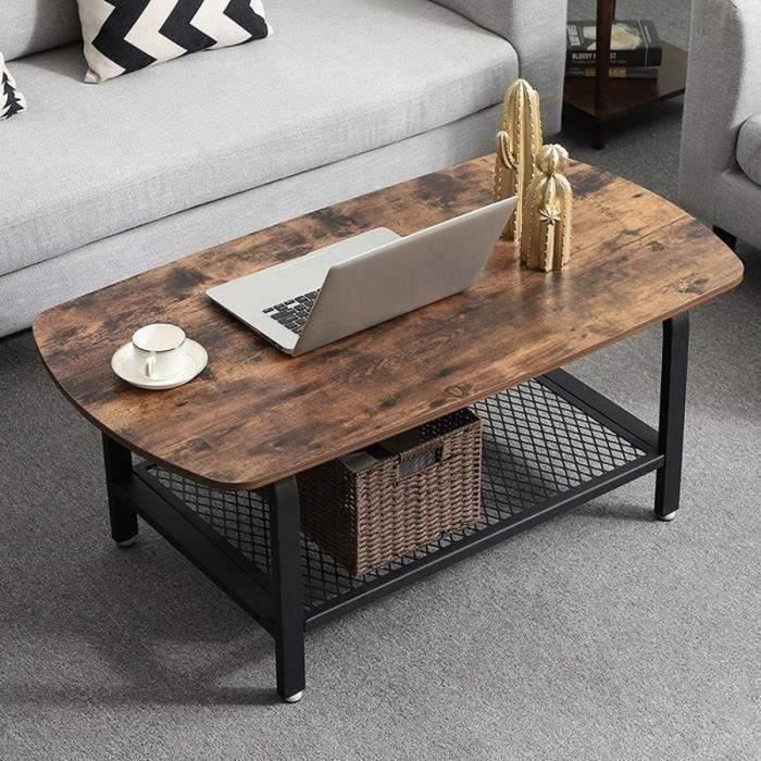 Table Basse De Salon Avec Rangement Bouteille Achat Vente Pas Cher