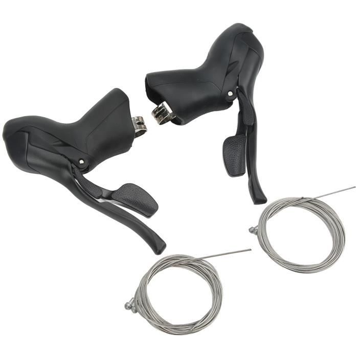 Leviers de vitesse de vélo - VGEBY - 3x7 vitesses - Frein en alliage d'aluminium et poignée en PVC