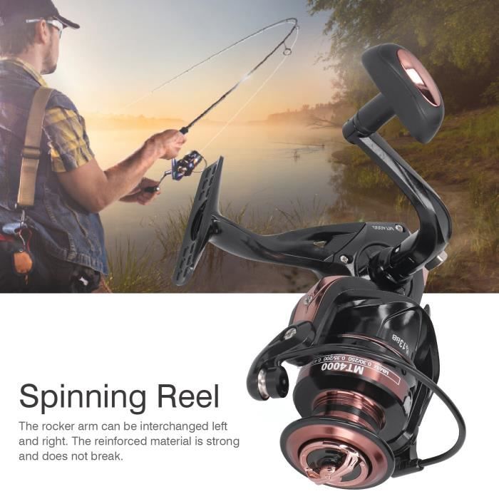 SeaKnight Rapid Moulinet De Pêche En Mer Anti-Corrosion Moulinet Carpe De Peche Eau Salee Max Frein 15 Kg
