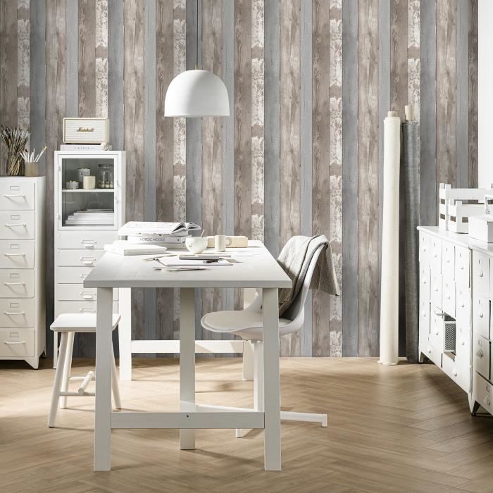 Scarica Gratis Images Vtwonen Papier Peint Intisse Bois Naturel Marron 10m X 52cm dernière par