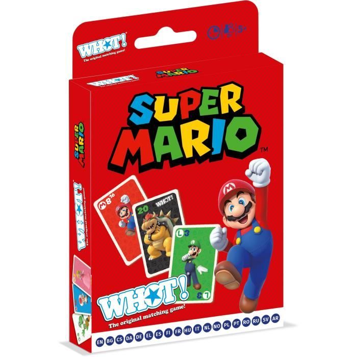 Jeux de société-Jeu - Super Mario - Whot! Super Mario