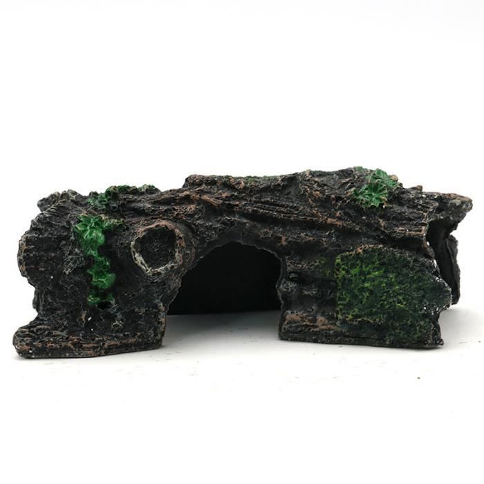 Meilleurs prix pour Ornement d'aquarium - Artificiel Résine Aquariums trou d'arbre Ornement Aménagement Paysager Décor