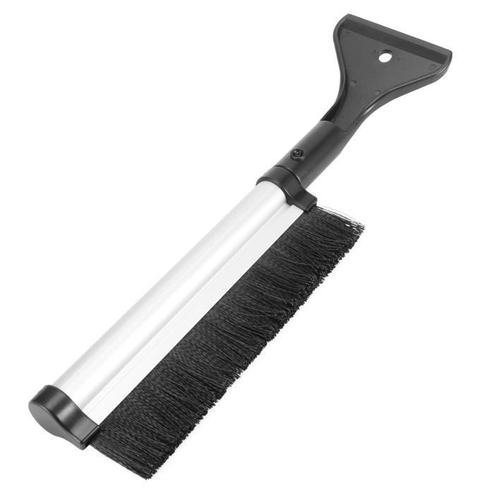 AstroAI Balai à Neige Et Grattoir Amovible De 68,6 Cm, Balai à Neige Avec Poignée Ergonomique En Mousse Pour Voitures Abs Resistant Brosse En Pvc Bleu