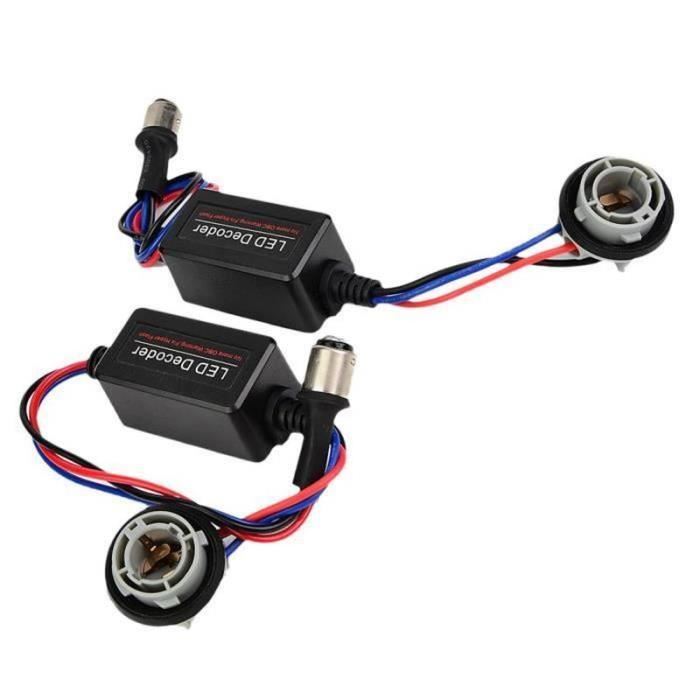 Résistances De Charge LED H7 - Lot De 2 - Anti Hyperflash Et Erreur - 12V 50W - Pour Feux Clignotants LED