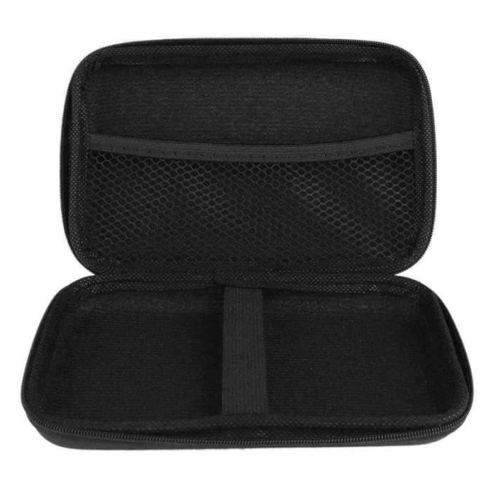 Étui De Protection Rigide EVA Pour Disque Dur Externe Portable - Coque Anti-choc - Dimensions Intérieures : 12.3 X 5.1 X 2.8 Cm
