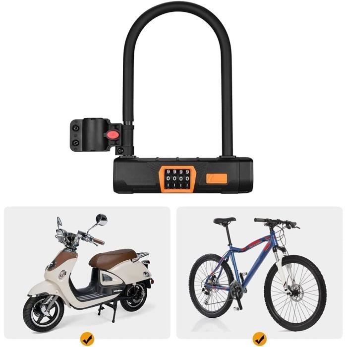 Cadenas Velo à Code, Antivol Velo Portable, Accessoires Velo pour Antivol, Antiv Cadenas Velo à Code, Antivol Velo Portable, Accessoires Velo pour Antivol, Antiv