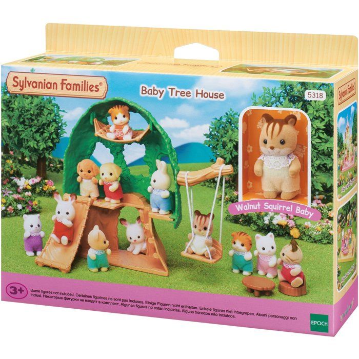 Sylvanian Families - Tyrolienne Des Bébés - Figurine Lapin Incluse - 5452