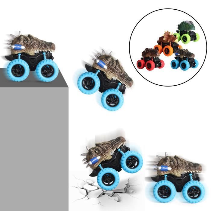 Lot De 4 Mini Voitures Jouets Pull Back – Modèles De Bus Et Véhicules – Cadeaux Éducatifs Pour Enfants (Garçons Et Filles) – Dès 14 Ans