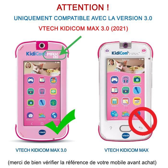 Pack De 2 Verres Trempé 9H Pour Vtech Kiditronics DigiGo – Karylax – Neuf