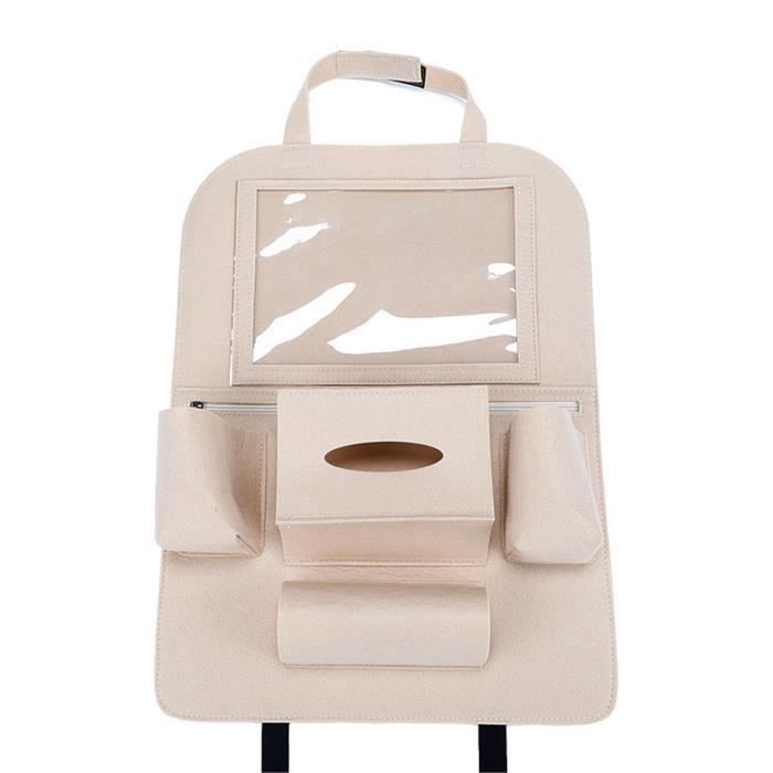 Sac de rangement multi-poche pour siège arrière de voiture, boîte en papier  indicative, corbeille en cristal dans C2 C4 C5 C5 Berlingo Xsara Picasso