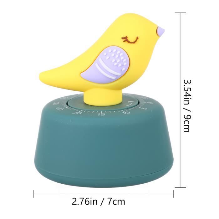 OUNONA 3 Pièces Minuteur Mécanique De Cuisine Outil De Rappel De