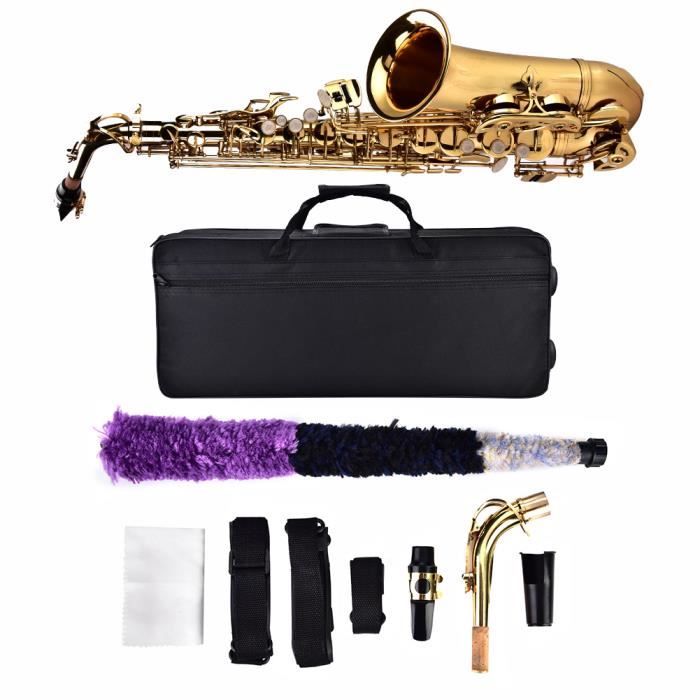 Saxophone alto E Flat Mayor Inner Exam avec étui rembourré, 802 touches,  qualité supérieure, livres, gril, gants, le plus récent - AliExpress