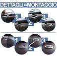Auto Accessori Housses Siège Compatibles 500x Noir Beige Made In Italy Sièges-2