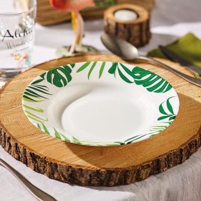 Assiettes Creuses En Porcelaine Rinart 22 Cm - Lot De 6, Lave-vaisselle Et Micro-ondes, Design Moderne - 2